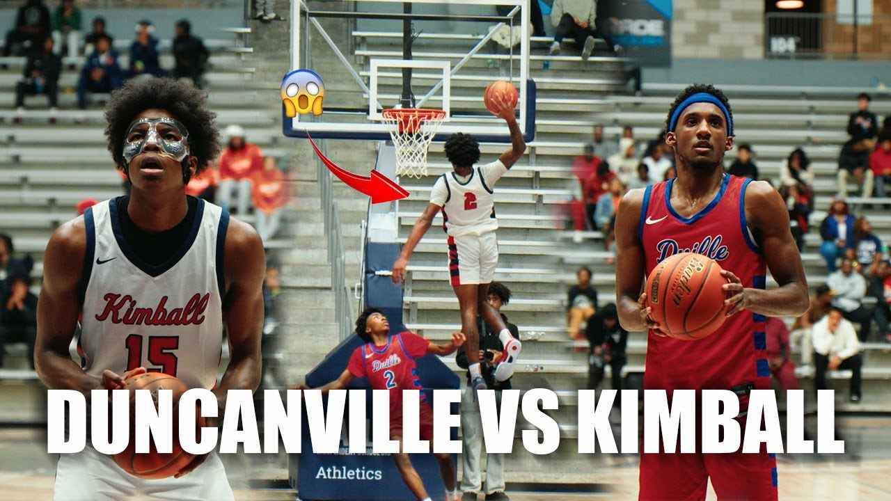 Duncanville vs Dallas Kimball Game Goes Down to the Wire👀!!! #trending #viralvideo