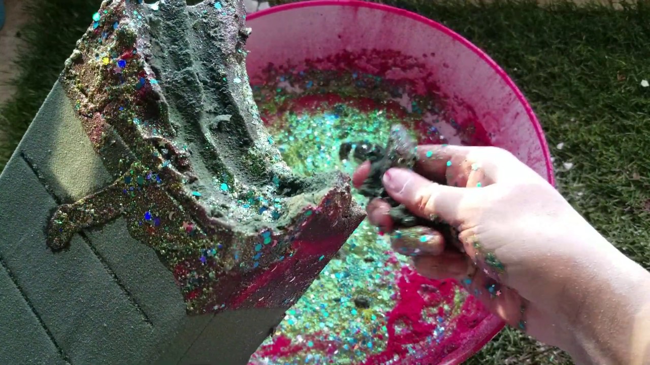 Full Block Floral Foam Dip & Crush