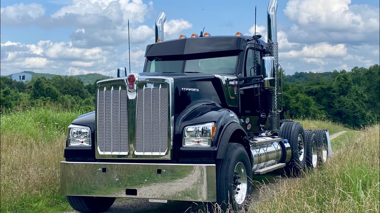 Удлинённая кабина и раздельное заднее стекло для Kenworth W990 Day Cab