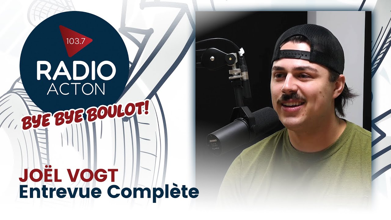 Joël Vogt - Entrevue complète | Bye Bye Boulot!