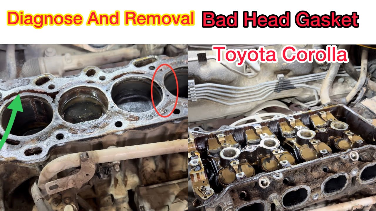 Toyota Corolla Engine Head Gasket Replacement