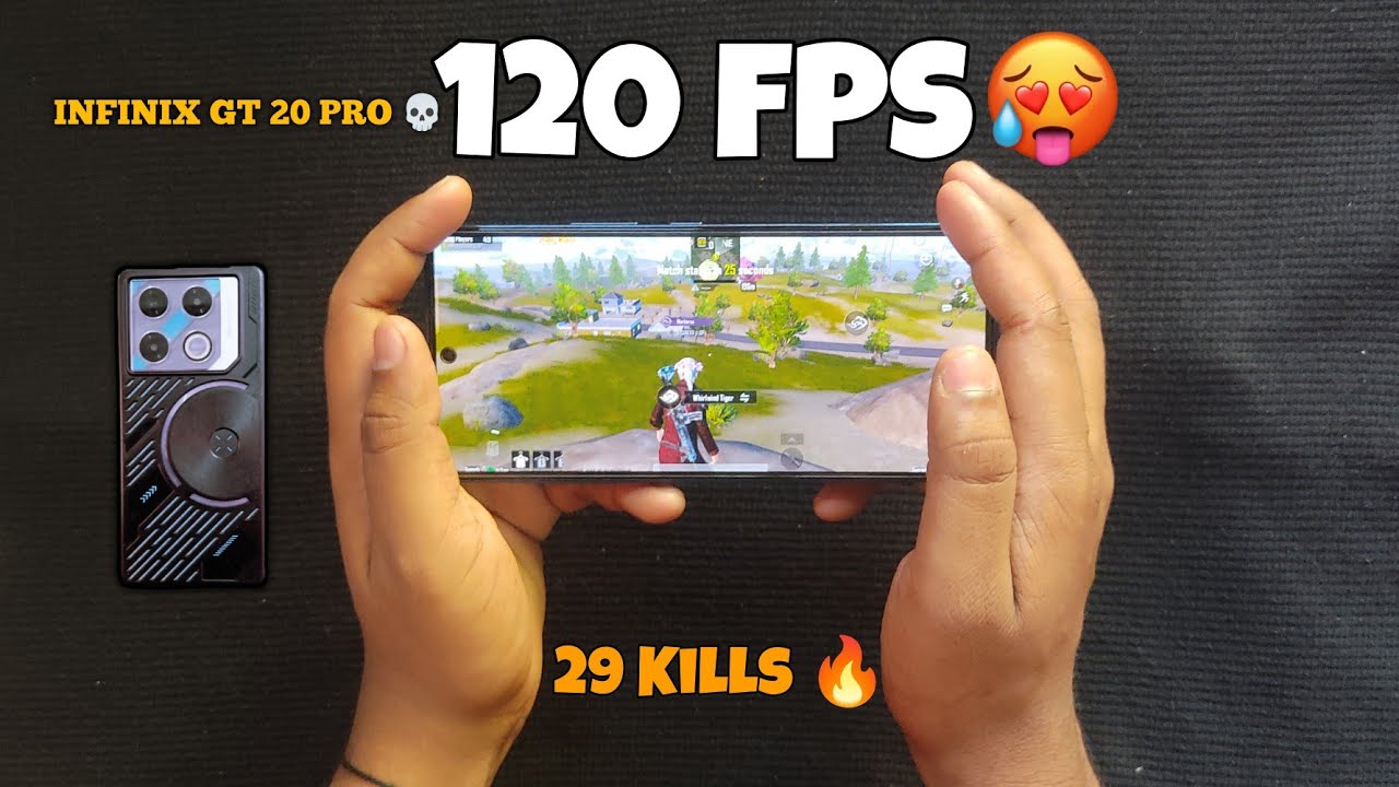 TES PUBG INFINIX GT 20 PRO 💀🔥|120 FPS| LIVIK 29 KILLS 🥶 #pubgmobile