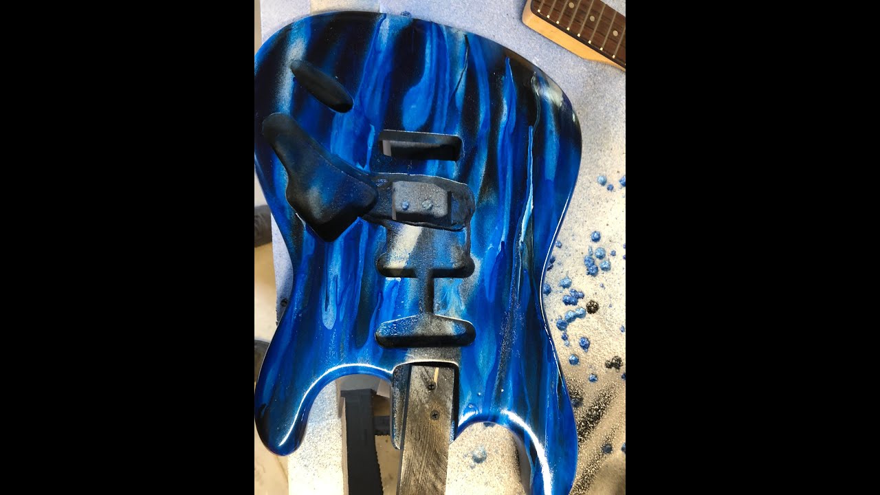 My take on a swirl schmear finish