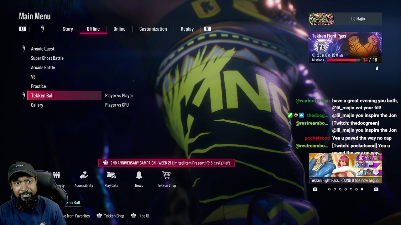 Super Short Stream. Missed Y'all | TEKKEN!