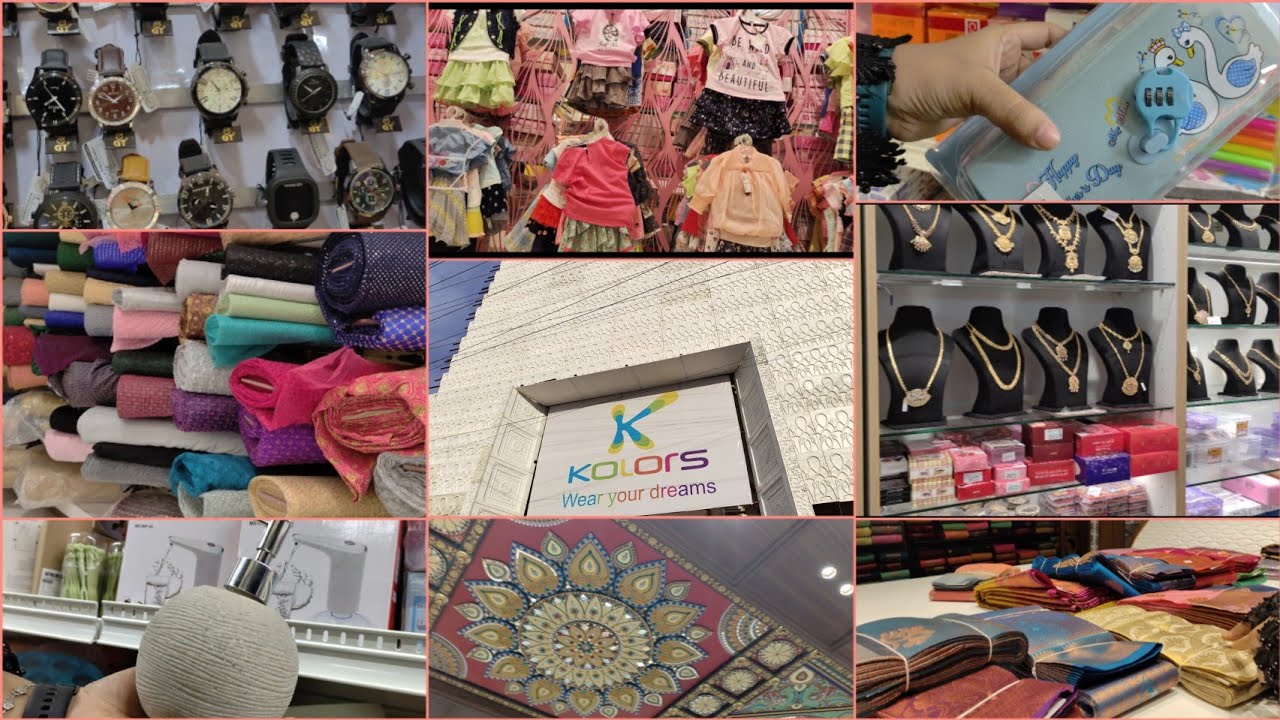 Kolors ||The Brand New Showroom in Vellore || All needs in One Place || Dresses and More