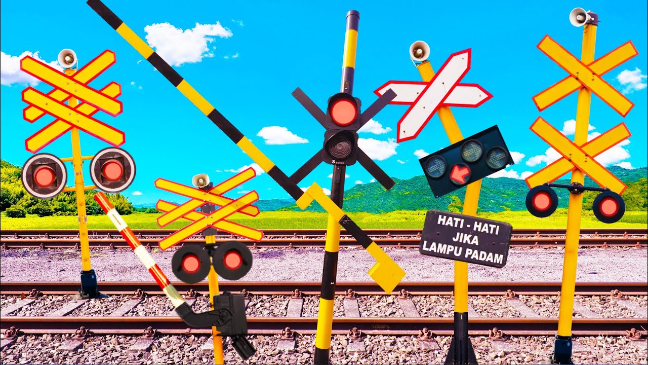 Railroad Crossing That Sets Down Its Barrier and Leaves 😂