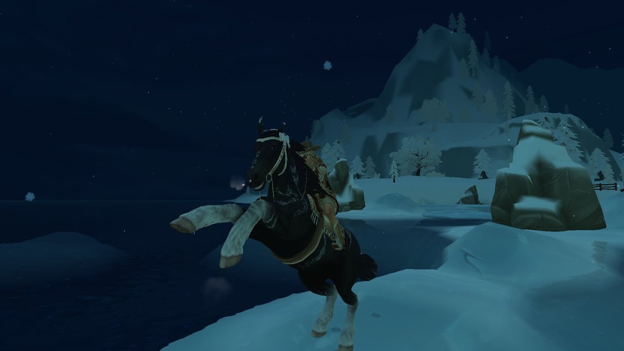 kurzer Ritt Durch Jorvik's Winterland! ☃️❄️💧 #starstable #Pferd #fyyy 