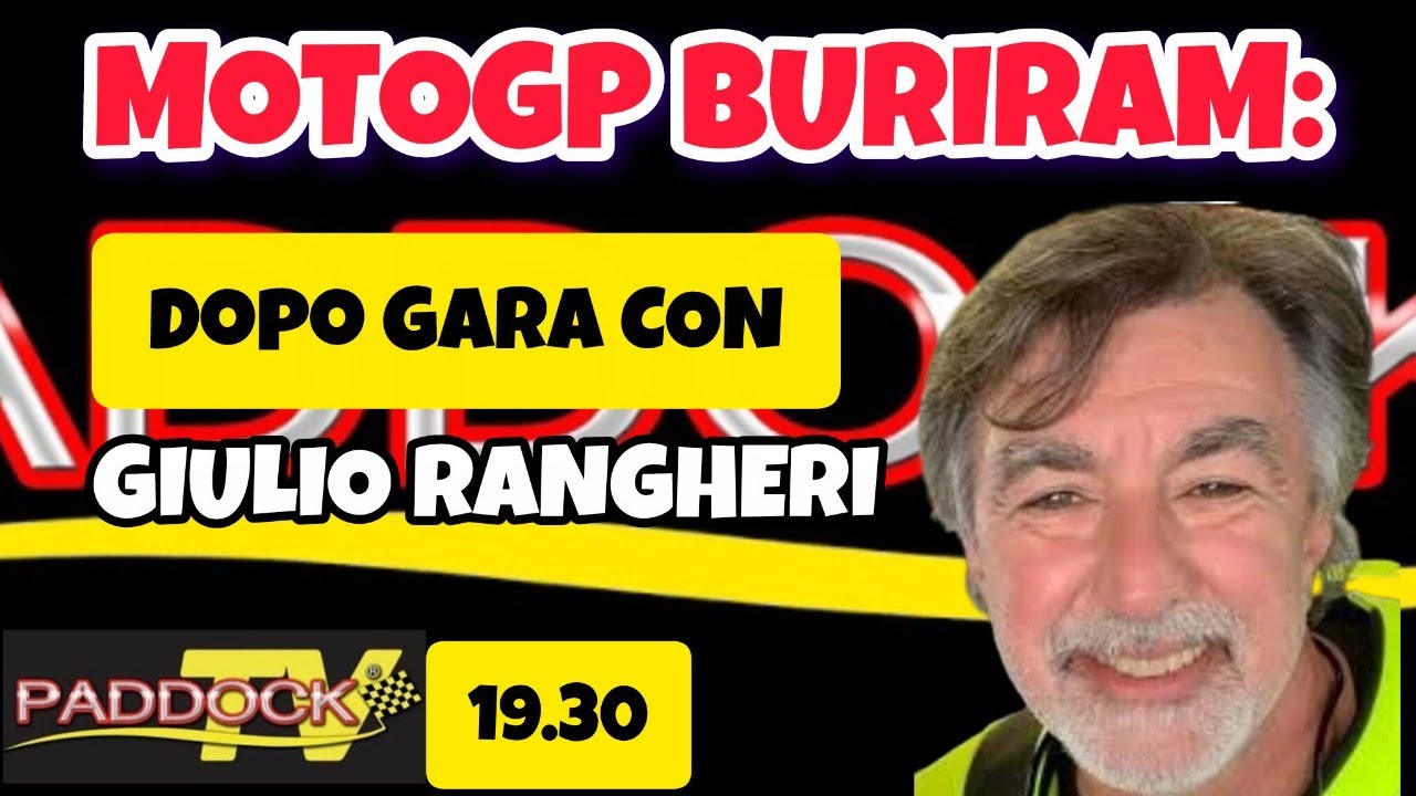 MOTOGP BURIRAM: DOPO GARA CON RINGHIO