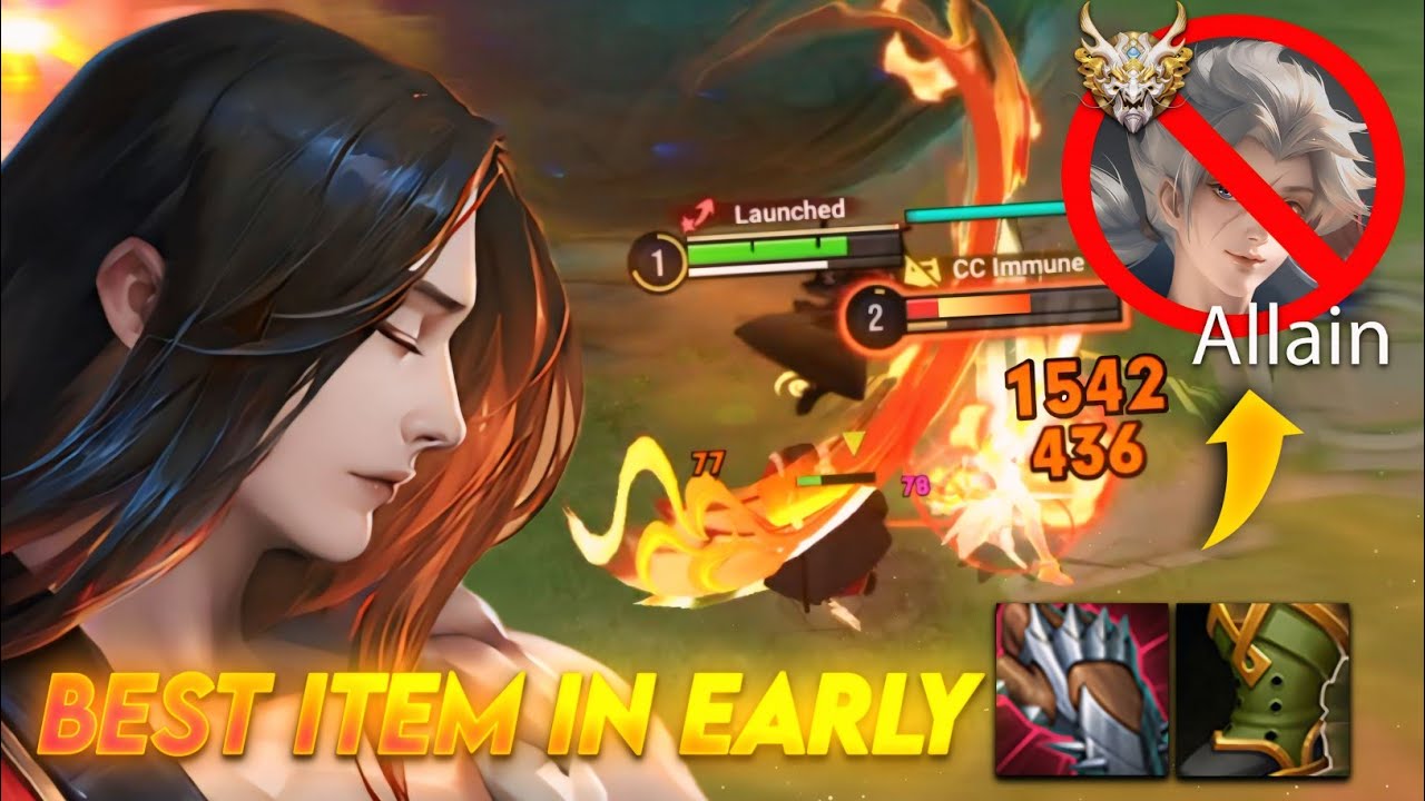 YOU SHOULD BUY THESE TWO ITEMS TO WIN AGAINST META ALLAIN, TOP UKYO TACHIBANA - BUILD & ARCANA - HOK