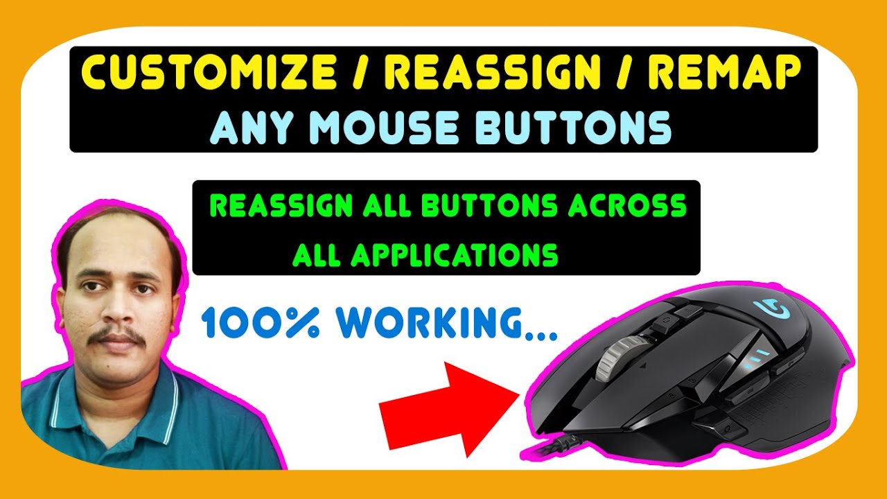How to customize Reassign a Any Mouse Button In easy way | Customize Gaming Mouse | Mouse M260