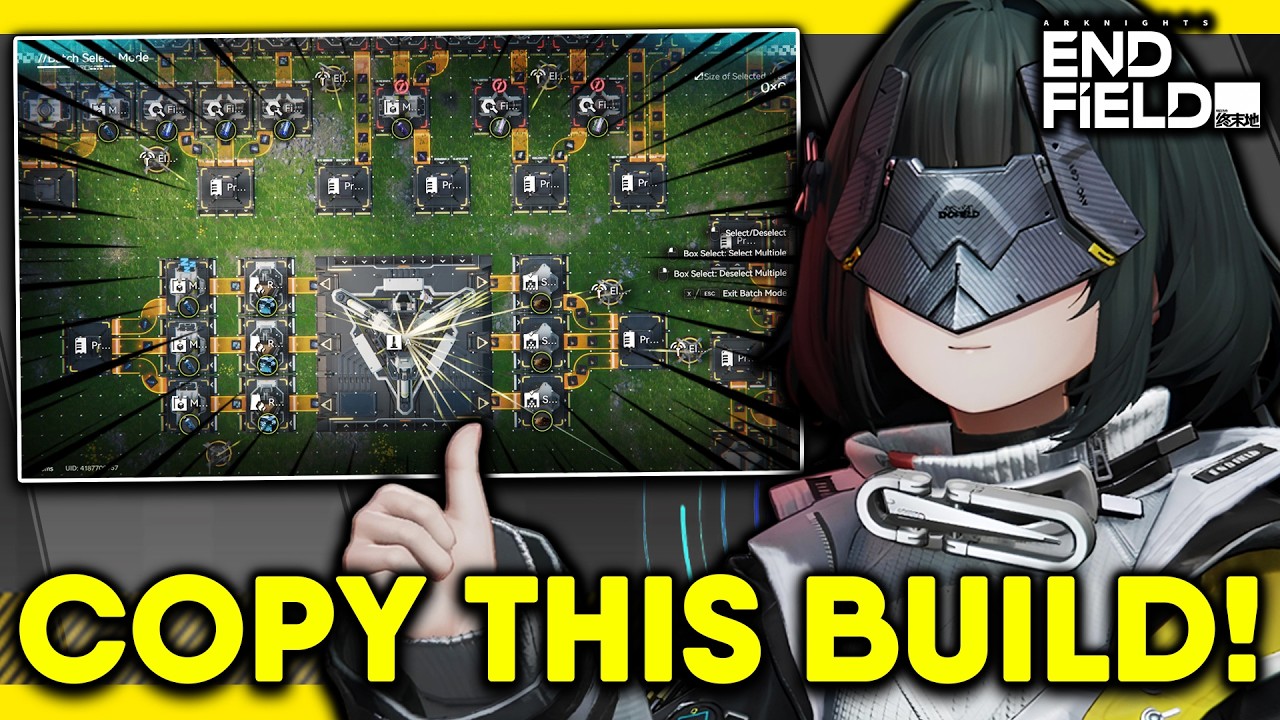 USE THESE BLUEPRINTS! Beginner to Endgame Factory Guide! - Arknights: Endfield (Valley IV)