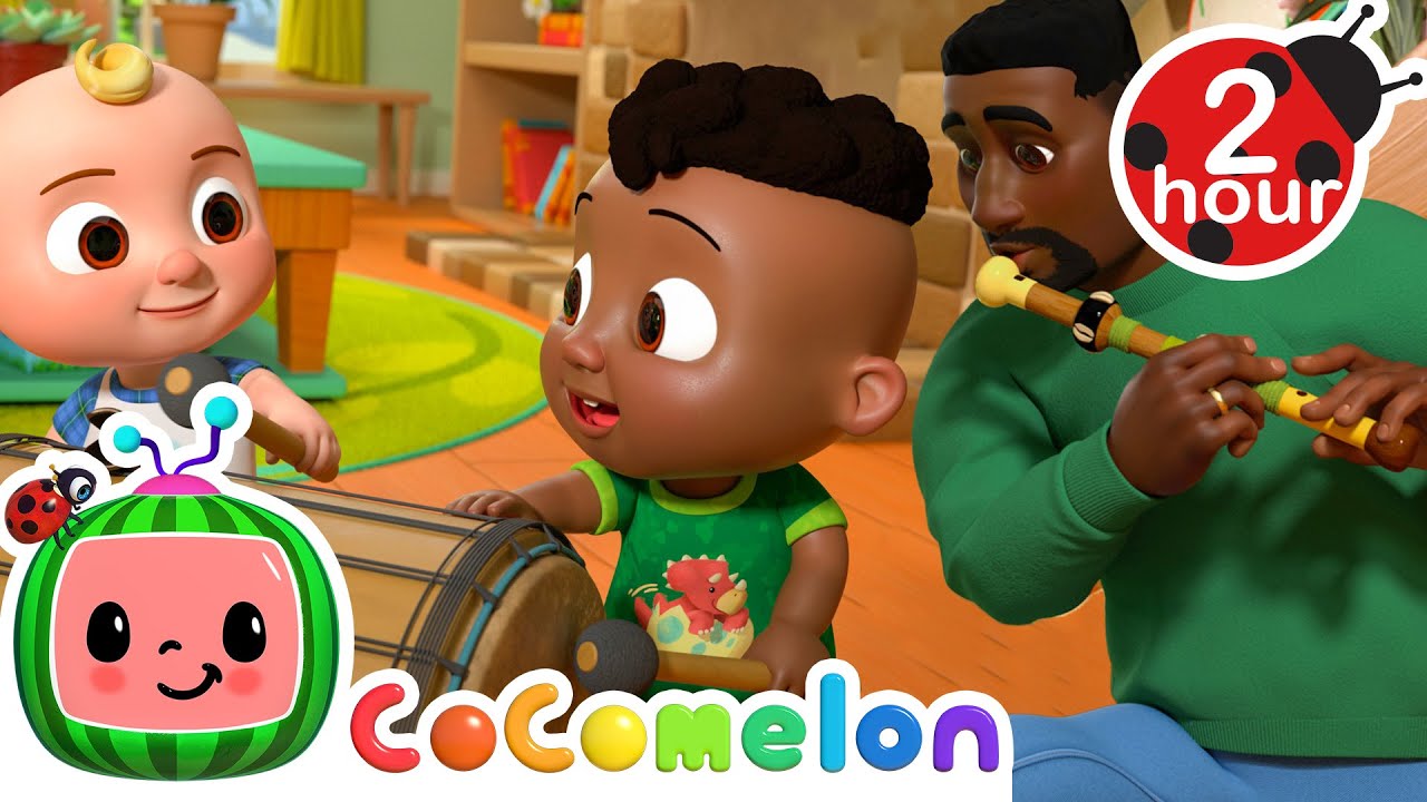 Cody and JJ Learn The African Melody 🎶 CoComelon - Cody Time | Nursery Rhymes & Kids Songs