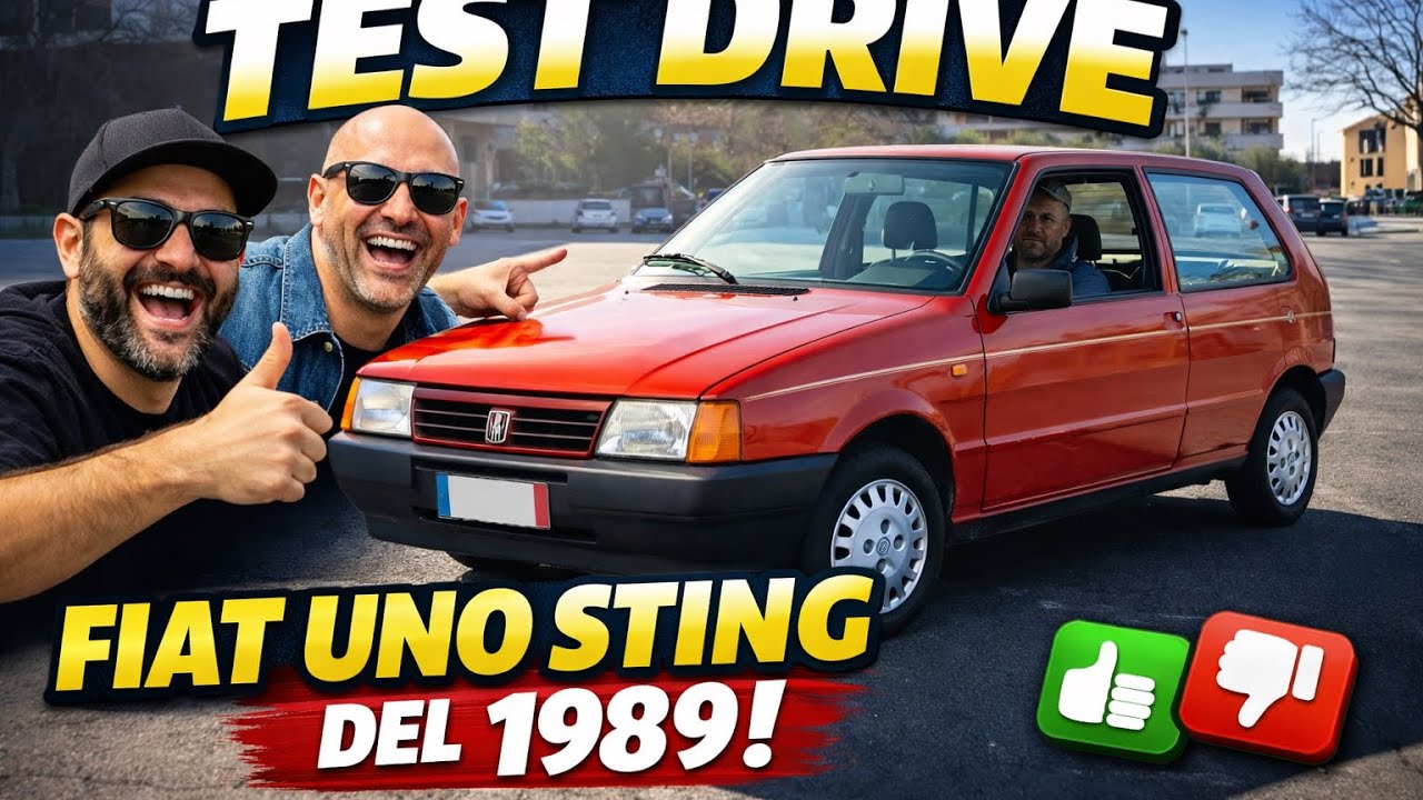 Prova su Strada Fiat Uno Sting 1989