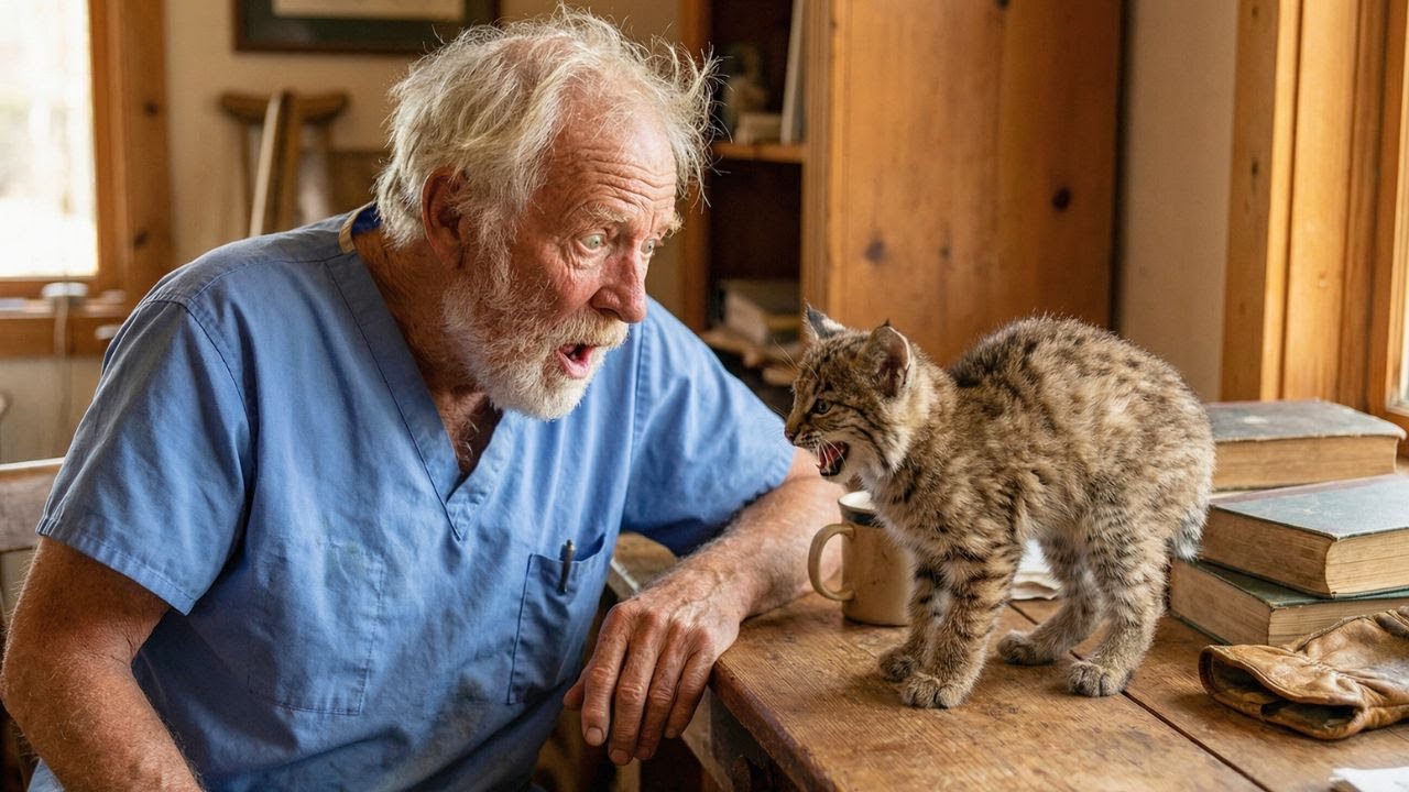 This Tiny Bobcat Said One Word — And It Changed an Old Man’s Life Forever