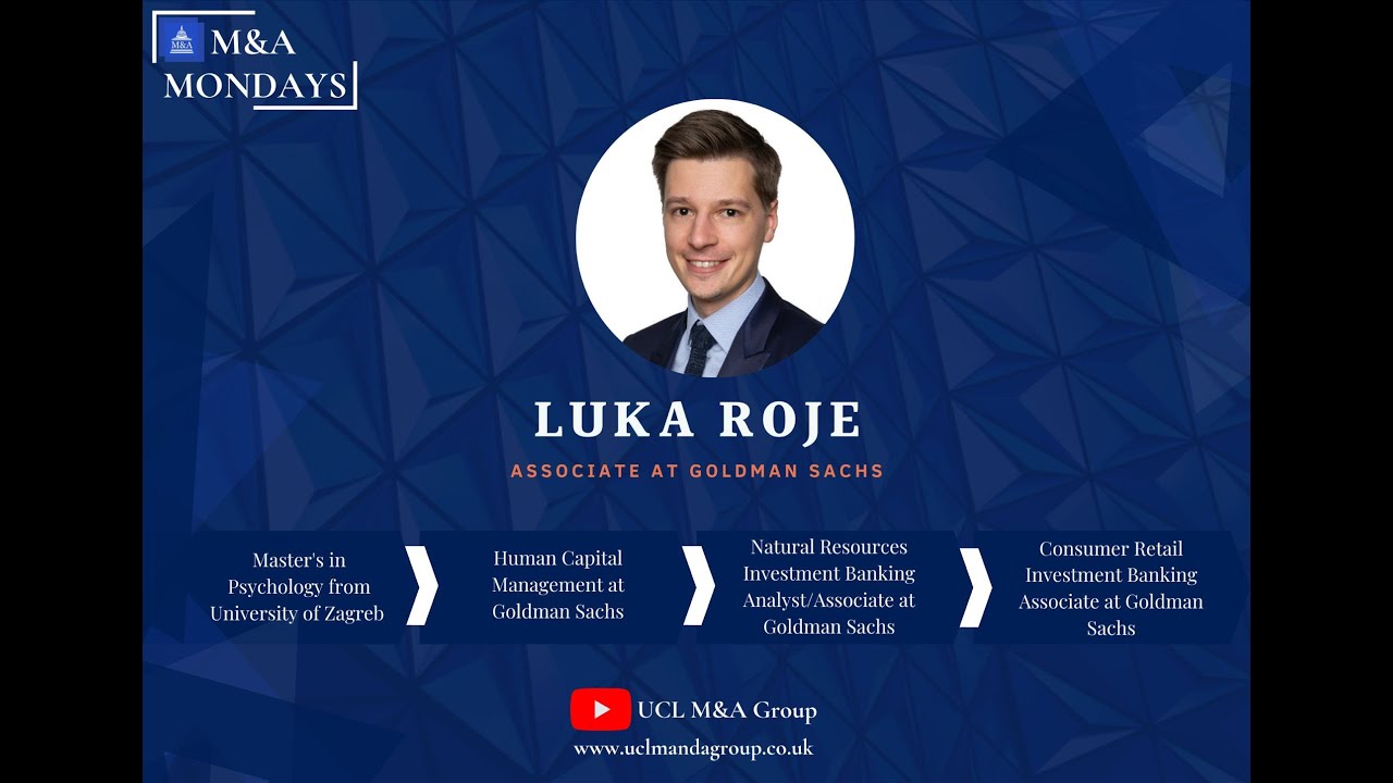 Luka Roje - Associate at Goldman Sachs