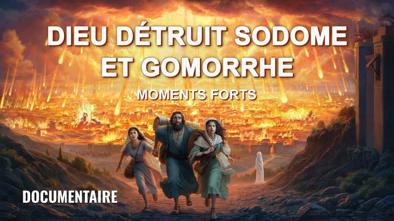 Dieu détruit Sodome et Gomorrhe