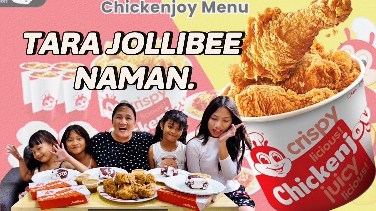 Nagkamay kami sa JOLLIBEE 😜 - Ganito Kasarap ang Jollibee Kasama ang Pamilya