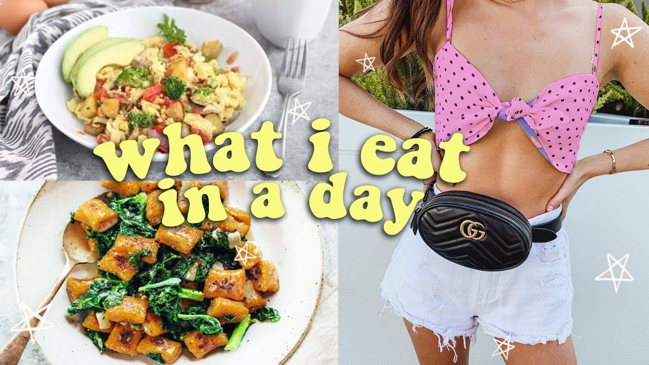 WHAT I EAT IN A DAY (how i stay fit)