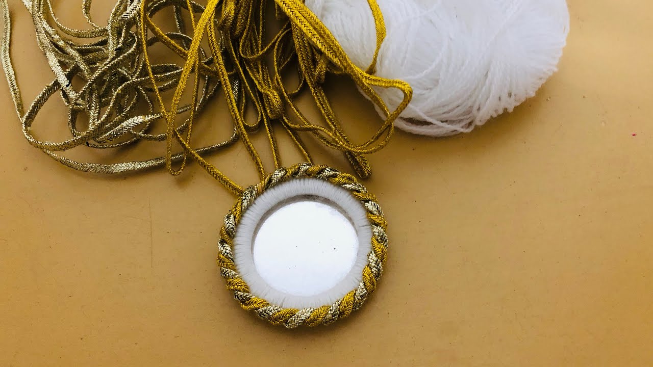 Charma Dori Mirror Frame | Mirror Idea  For Jewellery Making 