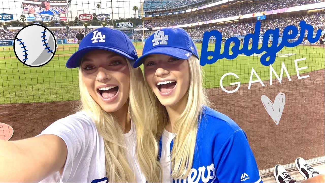 DODGER GAME VLOG // Sneaking in to see the players!!