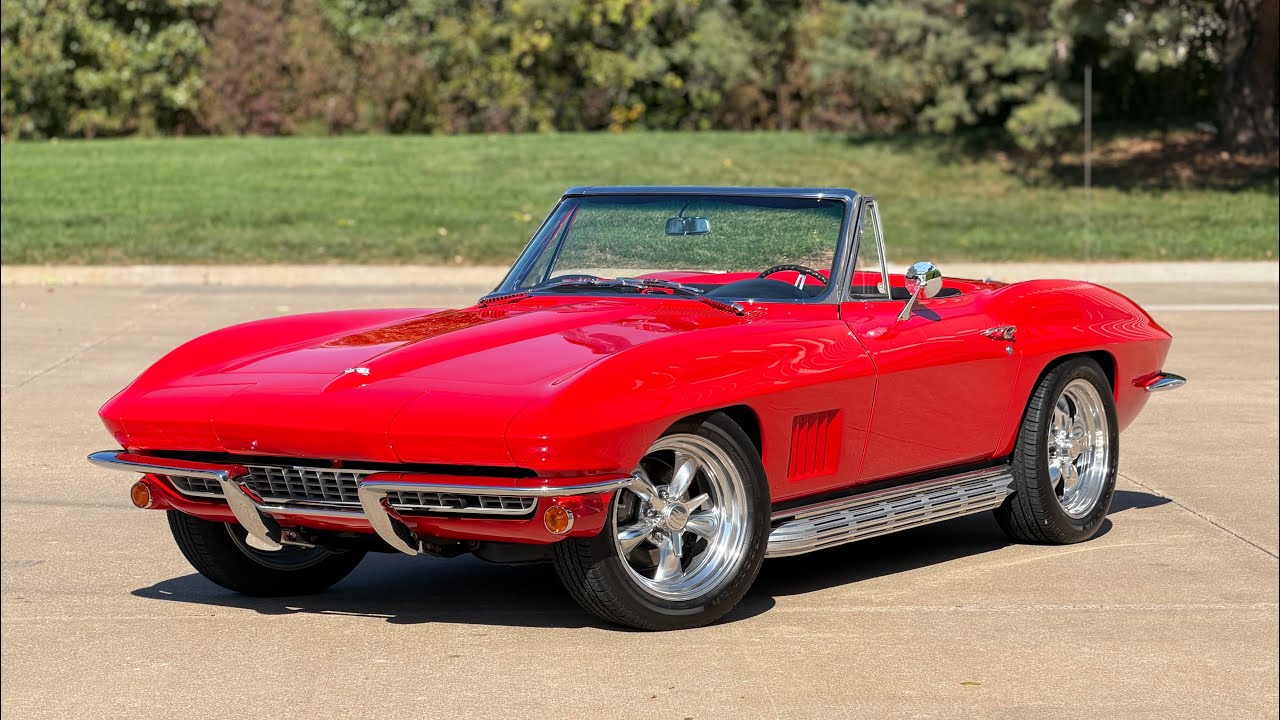 #&rsquo;s Matching 327ci, 4-Speed 1967 Corvette Convertible For Sale At KC Classic Auto!