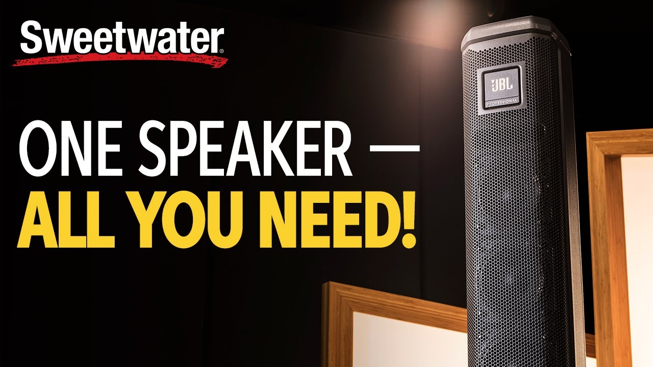 JBL PRX ONE Powered Column Speaker Overview