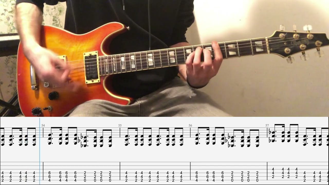 The Warning - Choke Guitar Cover W/TABS