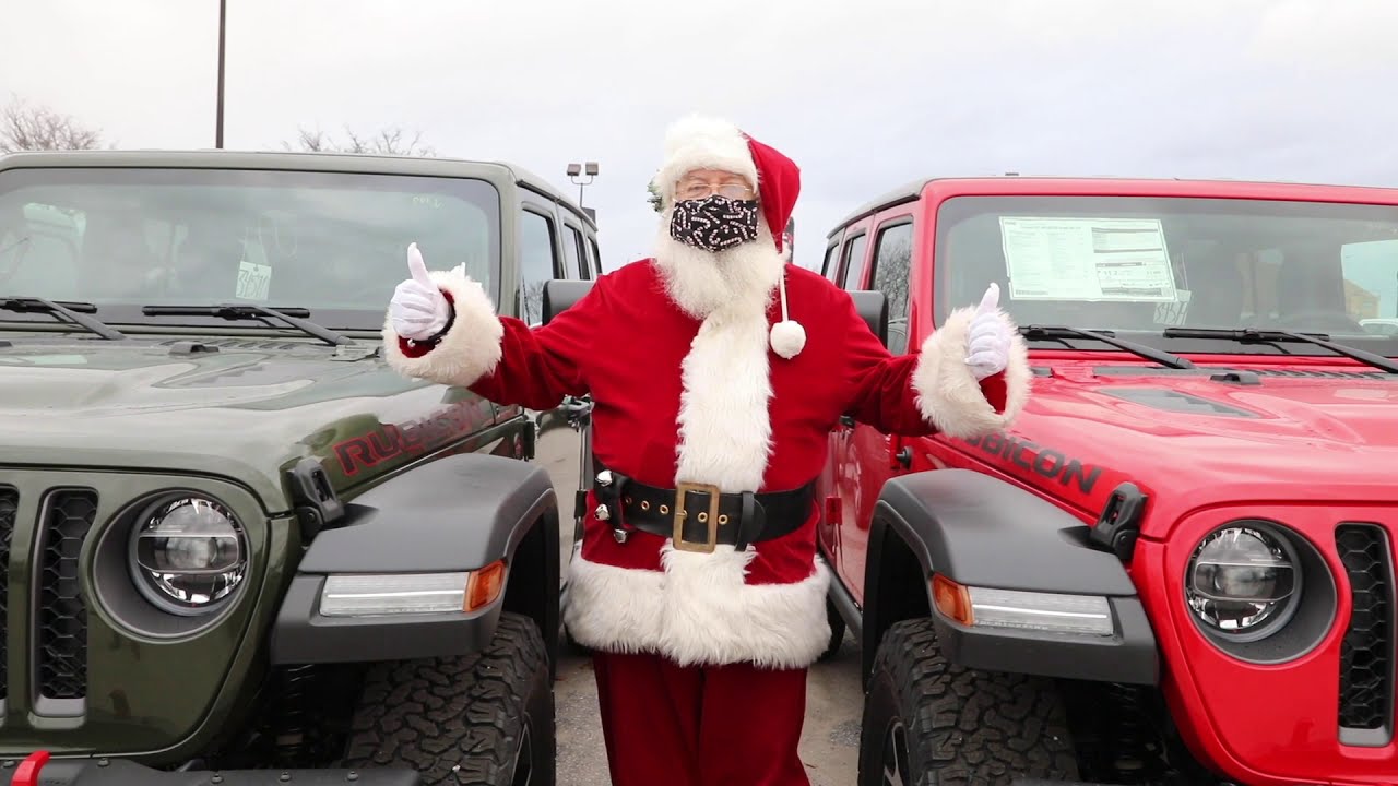 Santa visited Barrie Chrysler! Time for 