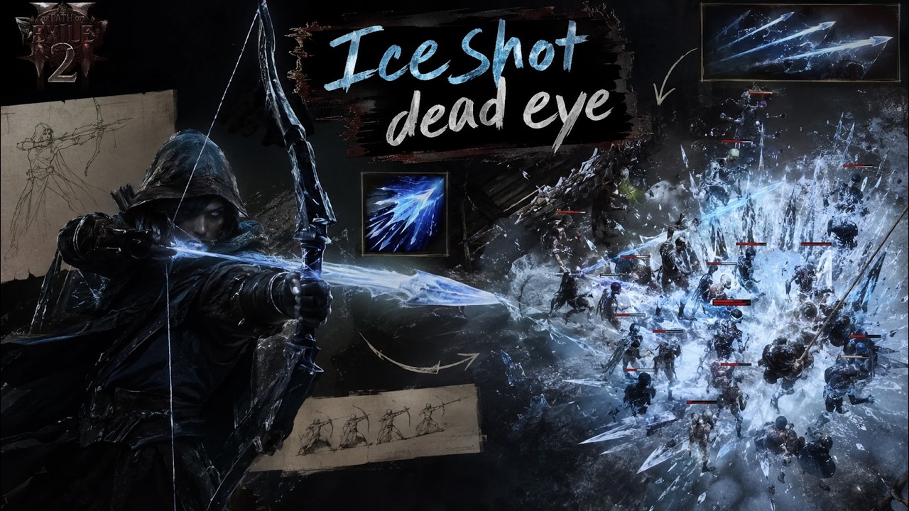 Best updated ice shot deadeye build - 0.5.5 Path of Exile 2