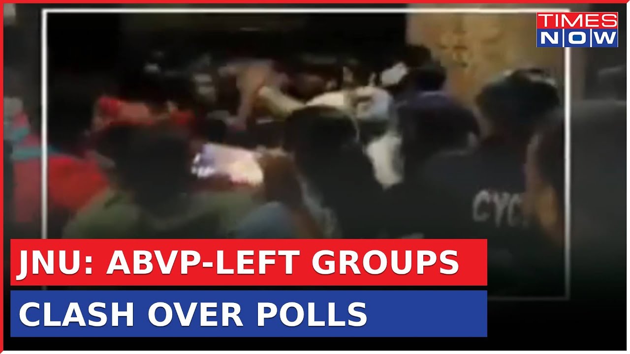 JNU Row: ABVP & Left Groups Clash Over Poll Panel Selection, Exclusive Details On Times Now