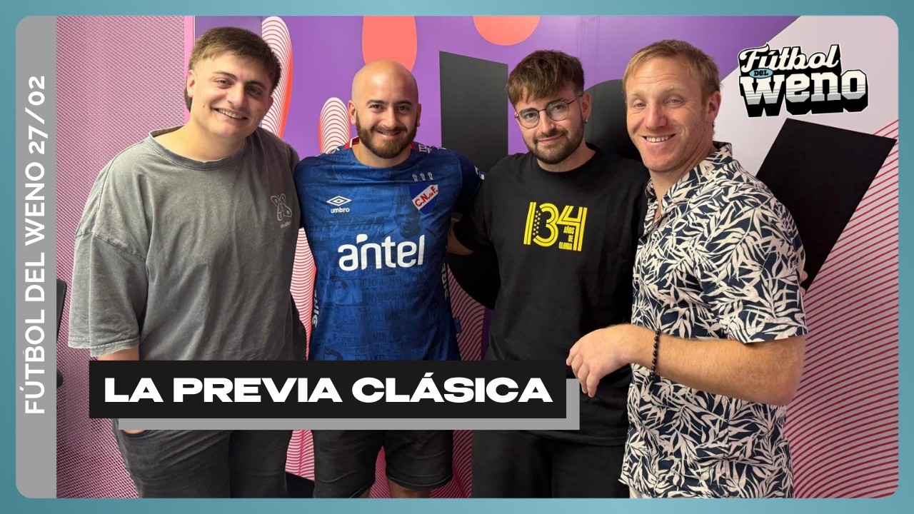 FÚTBOL DEL WENO | PREVIA CLÁSICA CON MATHI CUBA Y FRANCO TRUCCE