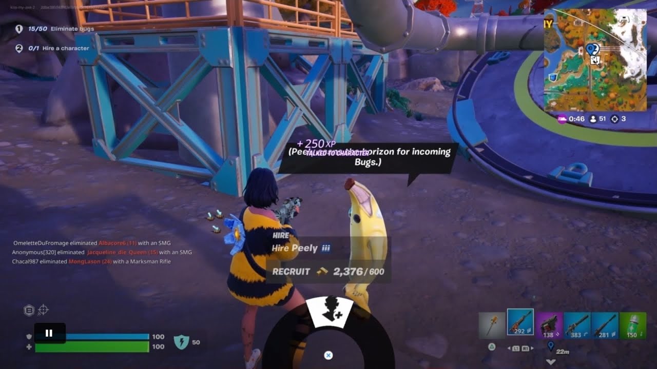 Fortnite Hire A Character Week 1 Quest