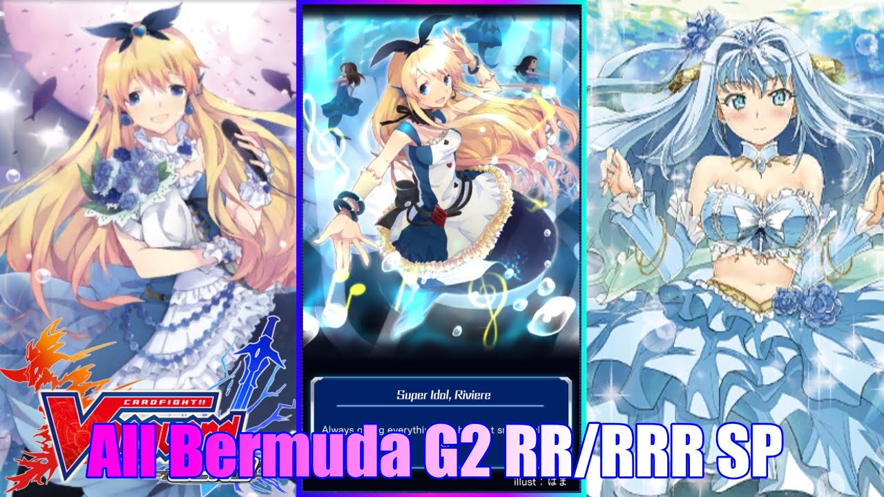 Cardfight!! Vanguard ZERO: All Bermuda Triangle G2 RR/RRR SP