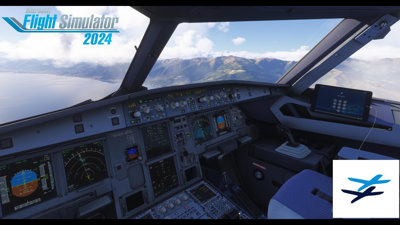 Wizzair flight from LZIB to LFKB with  FSLabs PW engines A321NX | MSFS2024