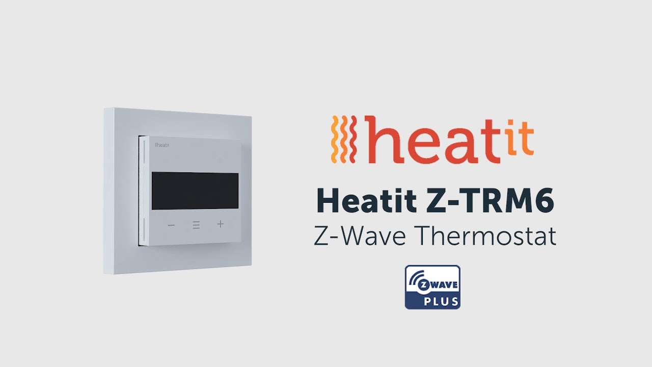 Heatit Z TRM6 Thermostat Installation