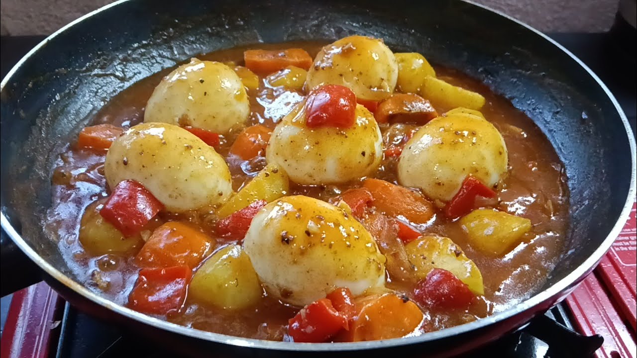 MURANG ULAM NA MASARAP AT MADALING LUTUIN! BOILED EGG CALDERETA WITH SIMPLE INGREDIENTS RECIPE!