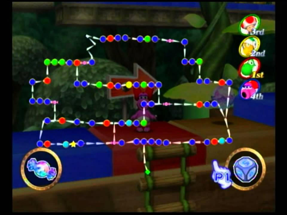 Mario Party 8 - DK's Treetop Temple (4-Player Full Game)