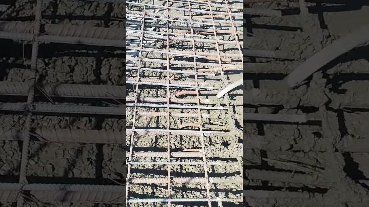 culvert slab casting vibrator #casting #construction #concretecasting #civil #vibration
