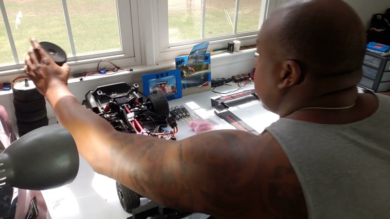 Stupid Rc Arrma Felony C8 Corvette, Front Lip, Side Skirts, & Rear Wing