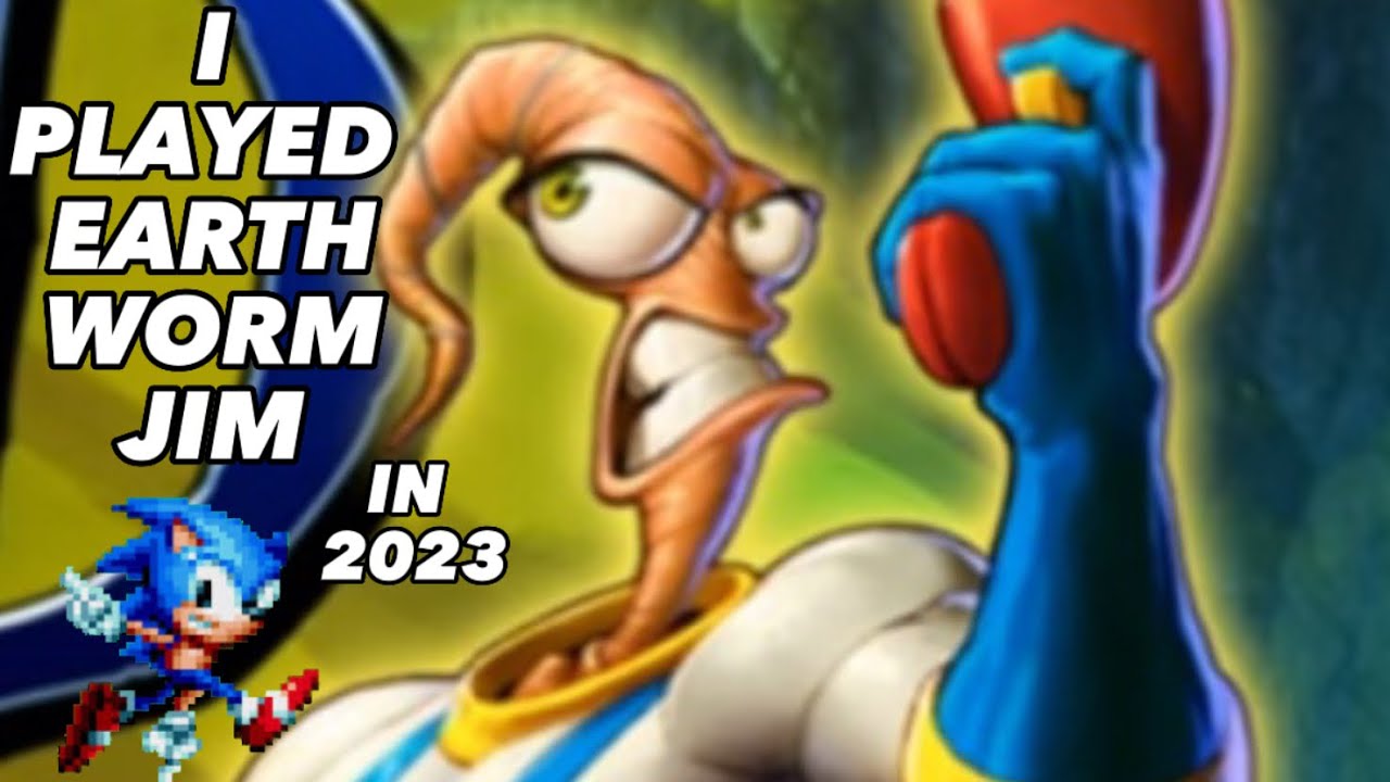 Playing Earthworm Jim HD on PlayStation 3