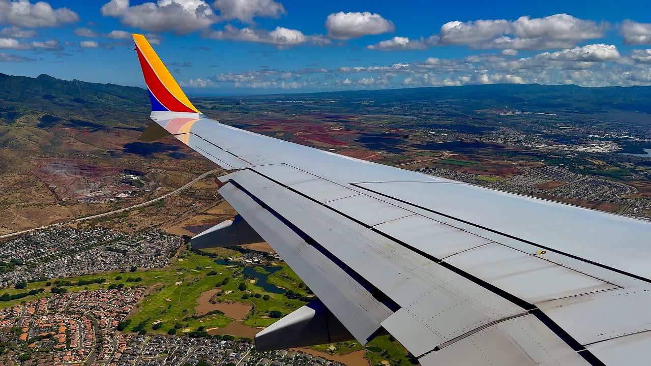 [4K] – Full Flight – Southwest Airlines – Boeing 737-8 Max – ITO-HNL – N8748Q – WN1362 – IFS 927