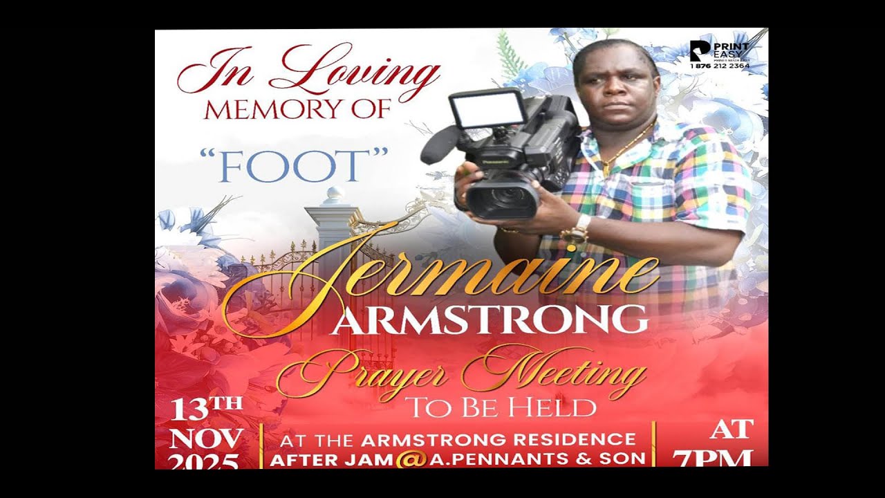 Jermaine D. Armstrong {FOOT} Prayer Service