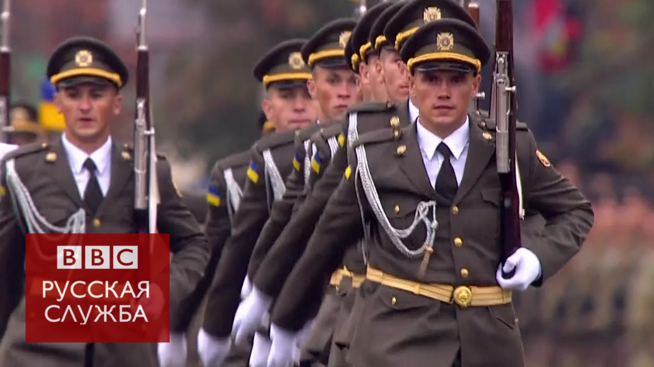 Военный парад в Киеве: марш по Майдану
