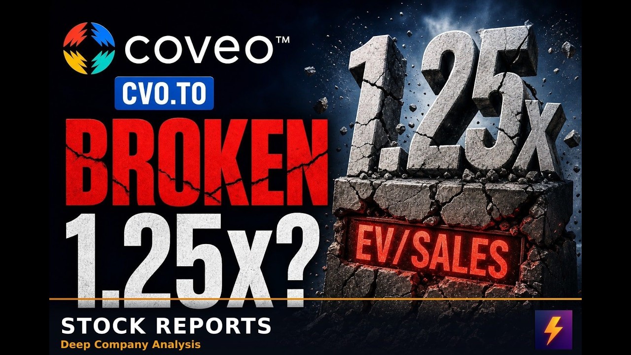 Акции Coveo (CVO.TO) торгуются с неоправданно низким мультипликатором EV/Sales 1.25x