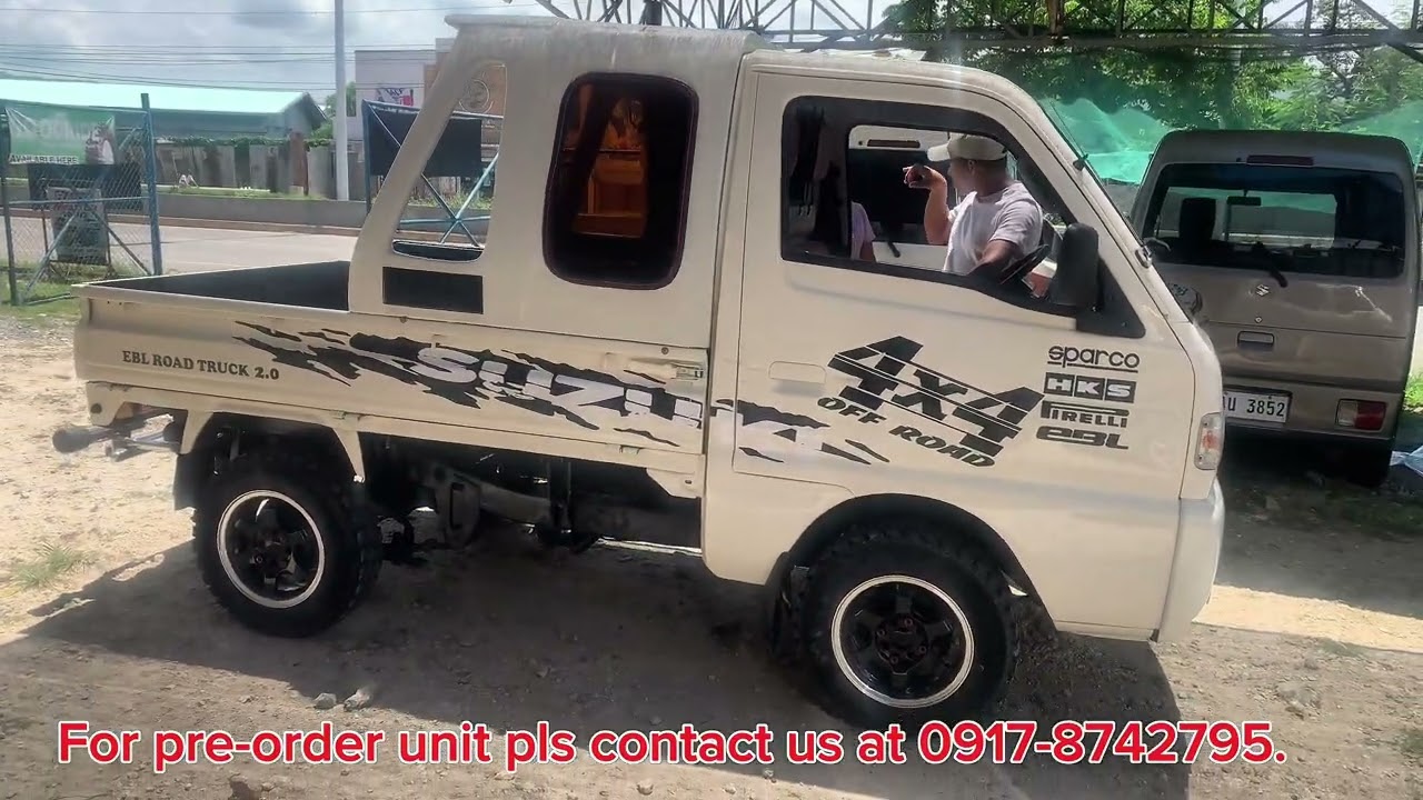 Our Suzuki Scrum 4WD unit bound to Gingoog City