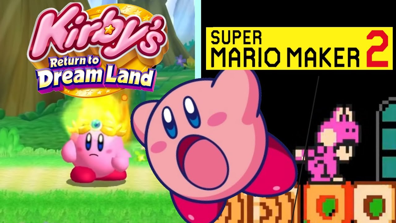 Super Mario Maker 2: Kirby's Return to Dreamland: Cookie Country World