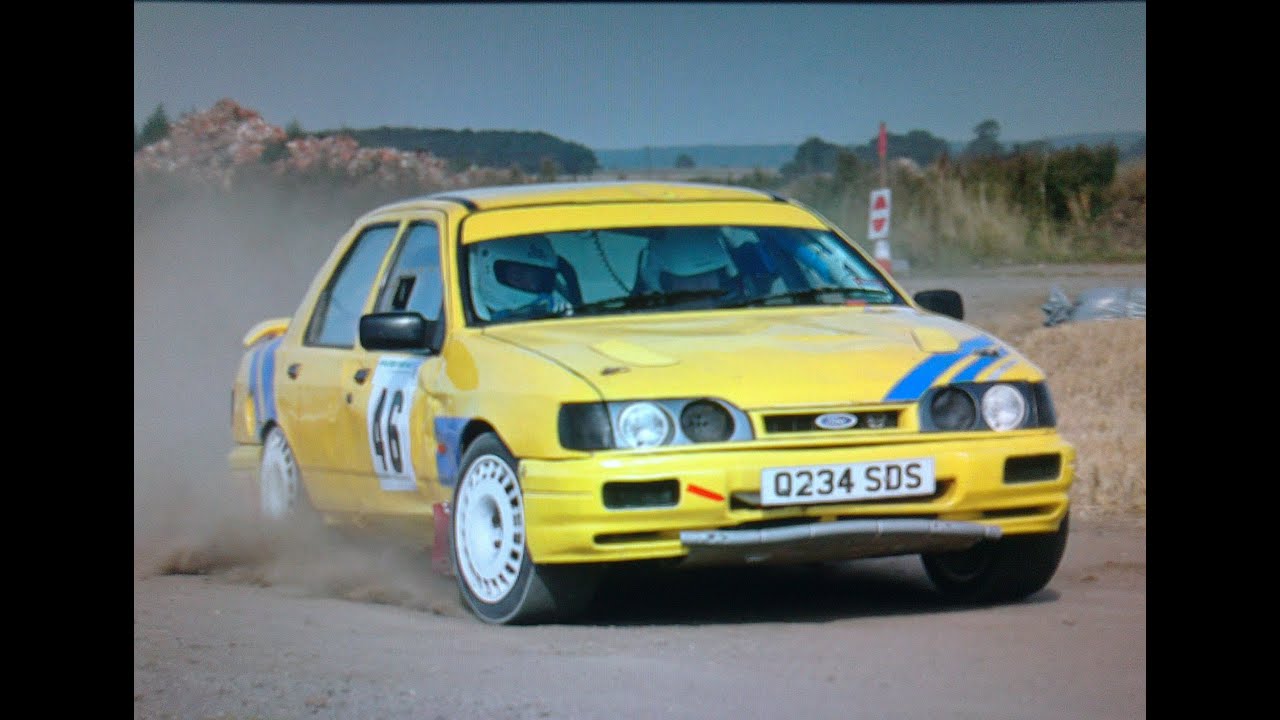Ford Sierra Sapphire RS Cosworth Blyton Park rally