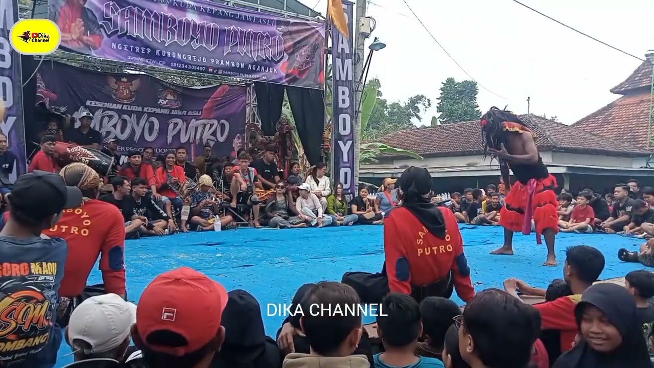Samboyo Putro bujang ganong live  Peh wetan papar kediri Jordan audio 