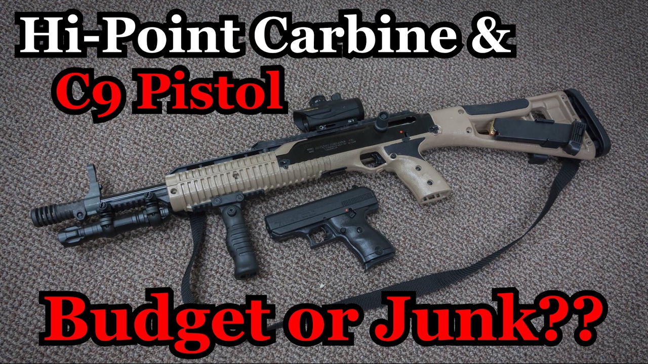 Hi-Point Carbine & C9 Pistol | Budget or Junk??
