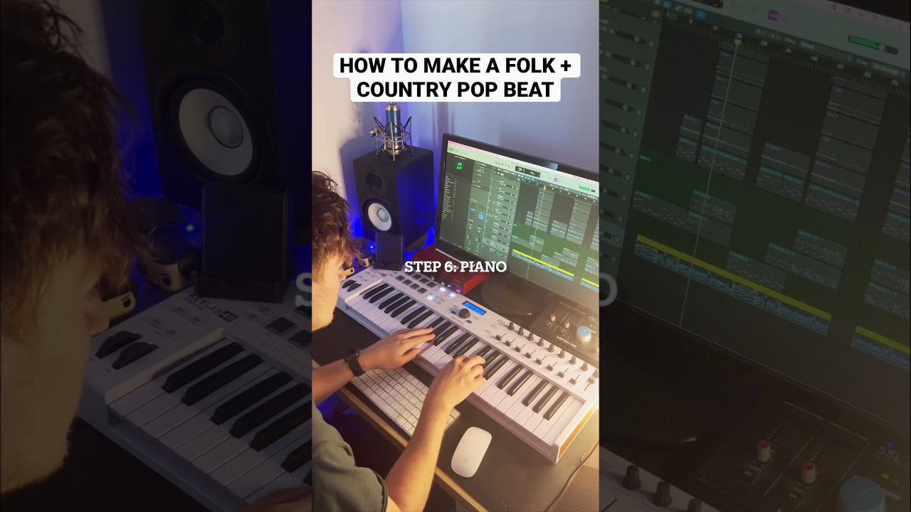 How To Make A Folk + Country Pop Type Beat #beatmaker #musicproducer